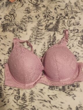 Aerie Real Power Plunge Lace Bra